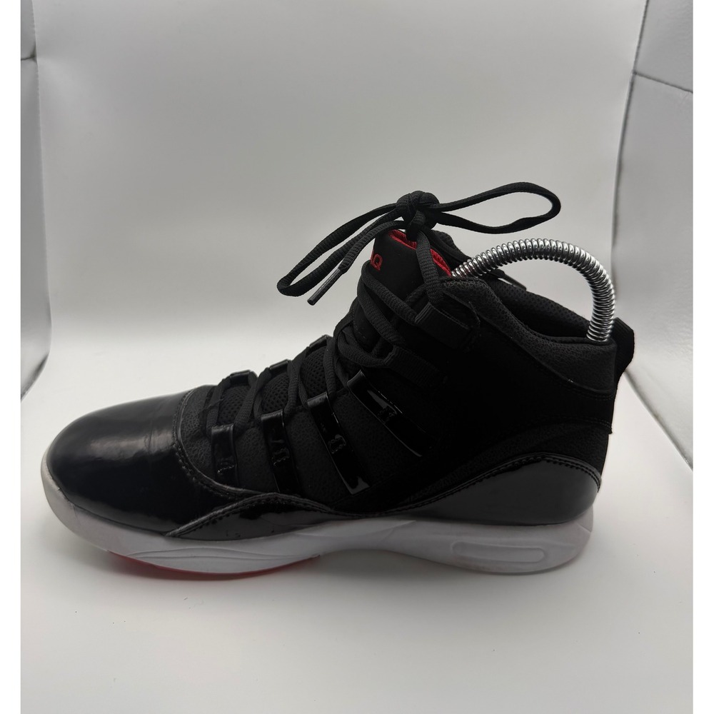 Shaq Full Press 2.0 Basketball Shoes Kids Size 6 Black Red Good High Top Sneaker